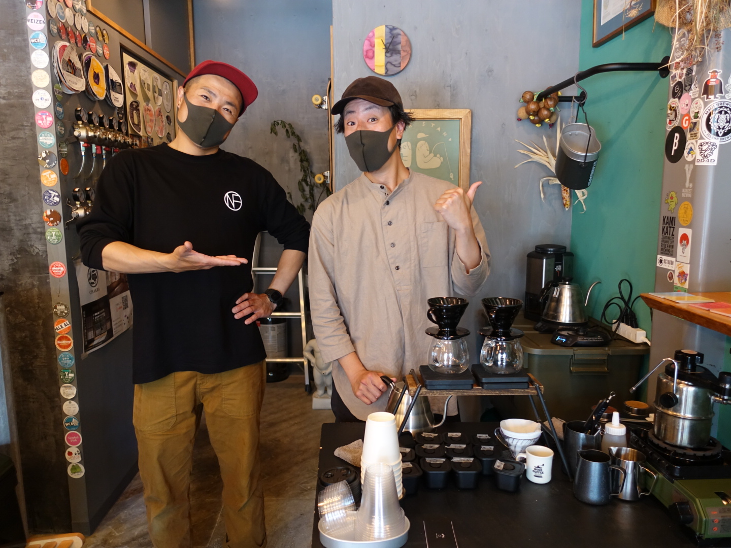 GARAGE COFFEE WORKS pop-up ありがとうございます！またやります＾＾